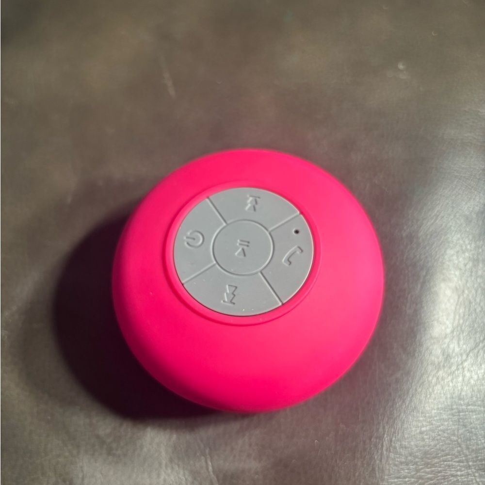 New Portable Bluetooth Shower Speaker - Pink